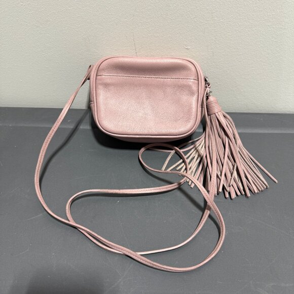 Yves Saint Laurent Nappa Monogram Blogger Bag Pink Crossbody - Picture 2 of 6